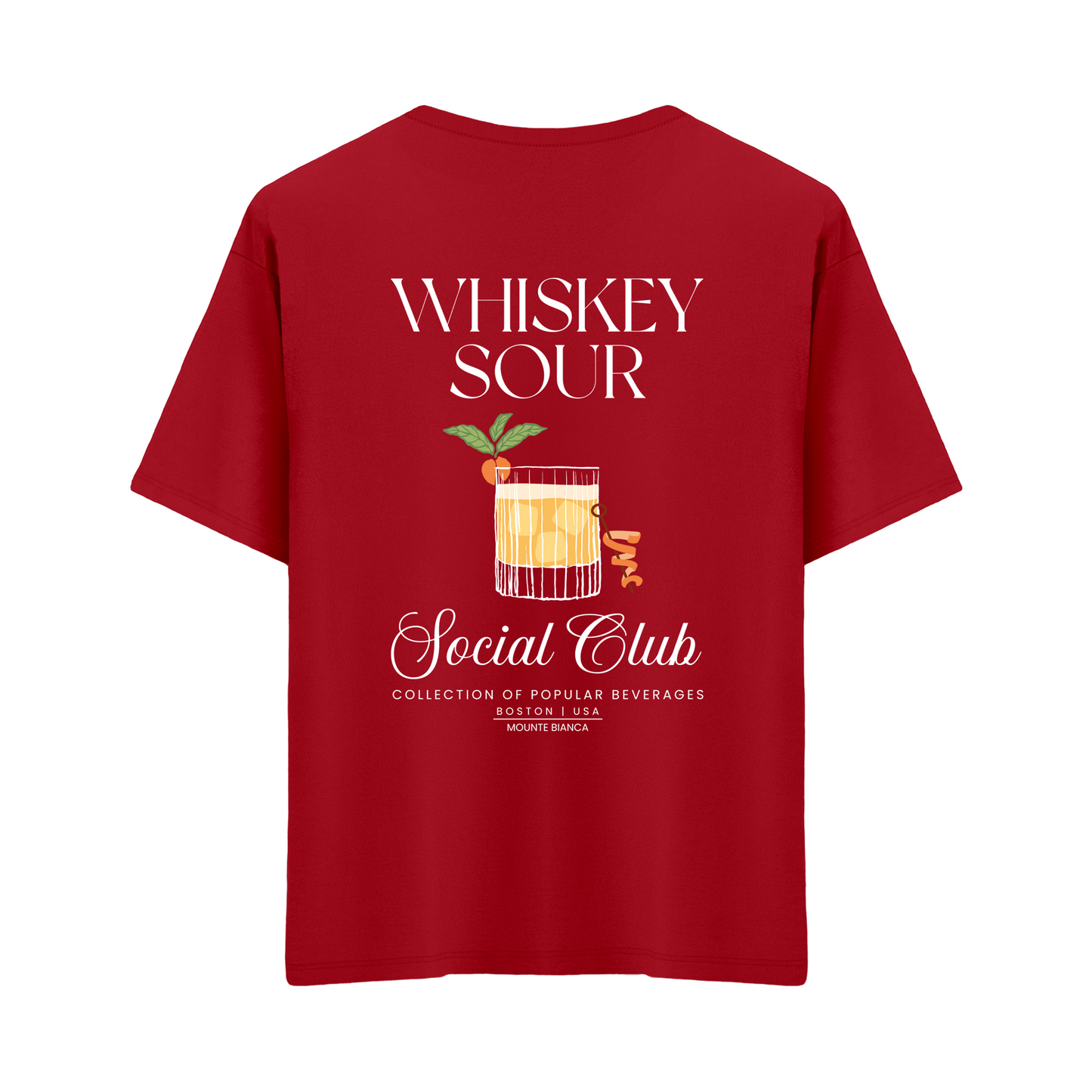 Whiskey Sour - Oversize T-shirt