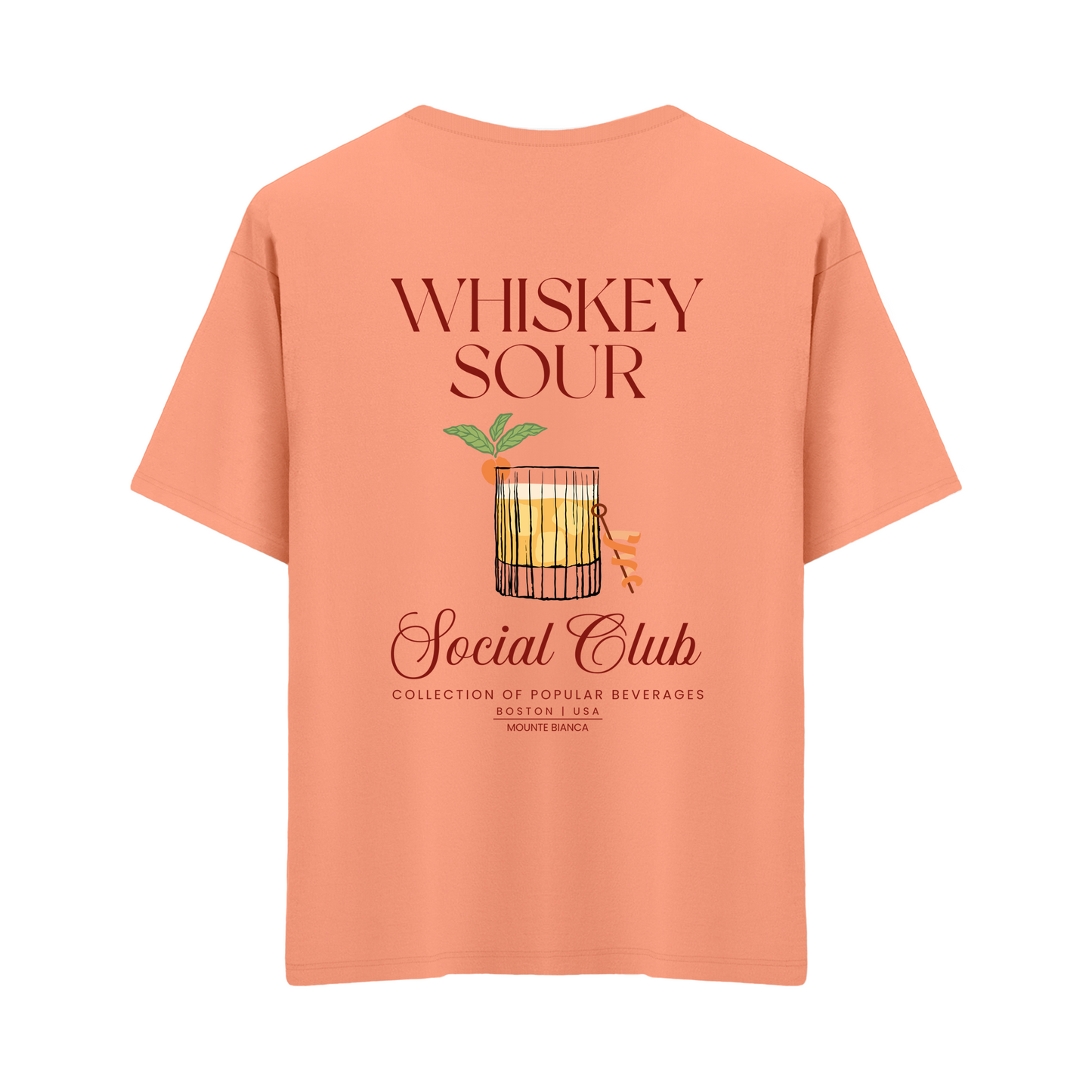 Whiskey Sour - Oversize T-shirt