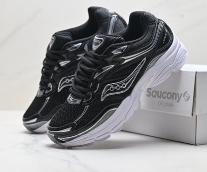 Saucony Pro Grid Omni 9 Black-White Running Sneaker