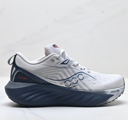 Saucony Triumph 22 Beige Ultralight Running Sneaker