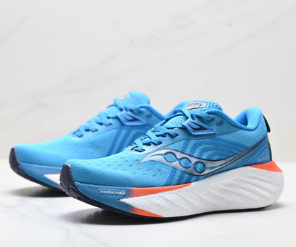 Saucony Triumph 22 Blue Ultralight Running Sneaker