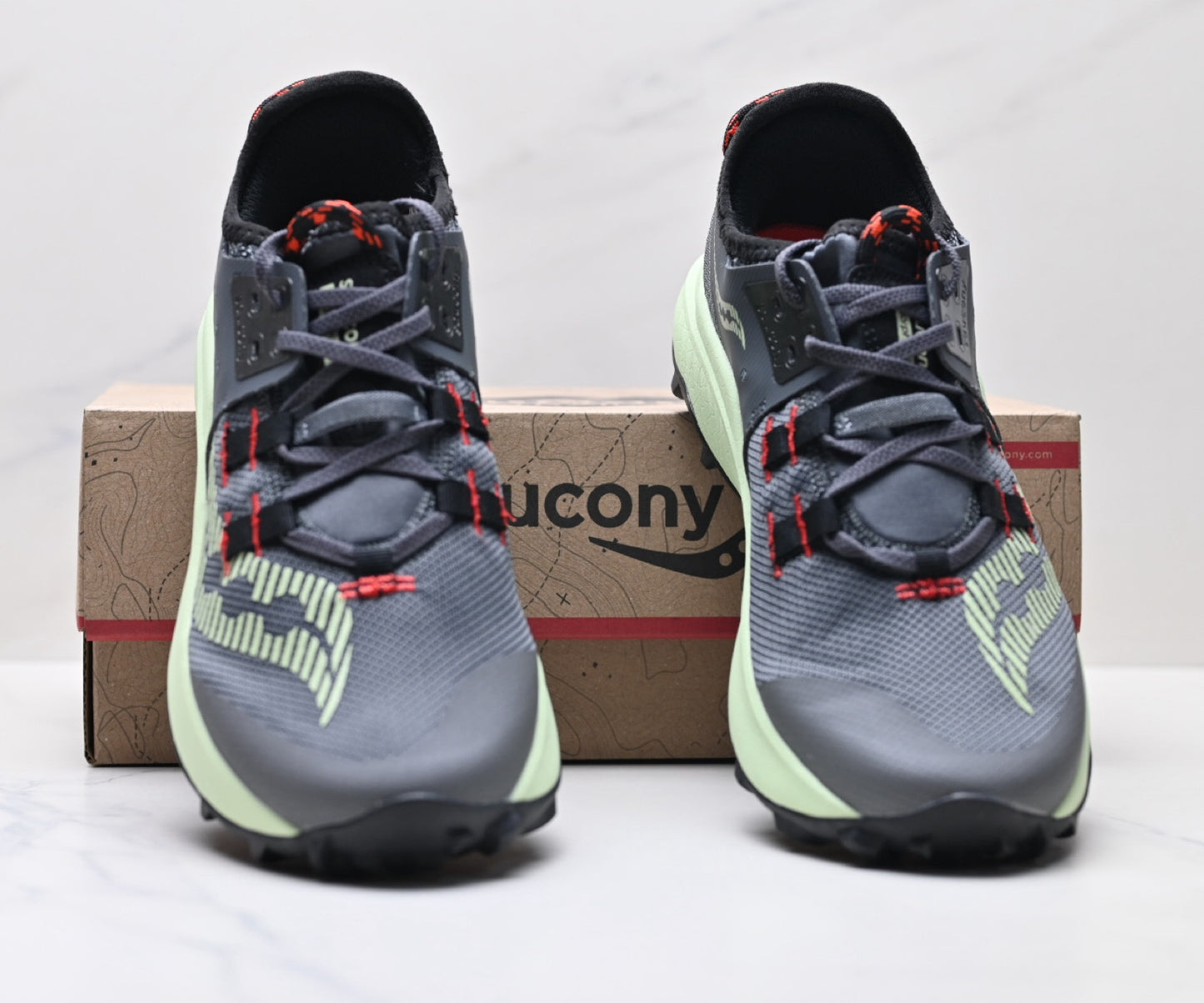 Saucony ENDORPHIN RIFT Black-Green Men‘s Running Sneaker