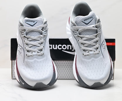 Saucony Triumph 22 Gray-White Ultralight Running Sneaker