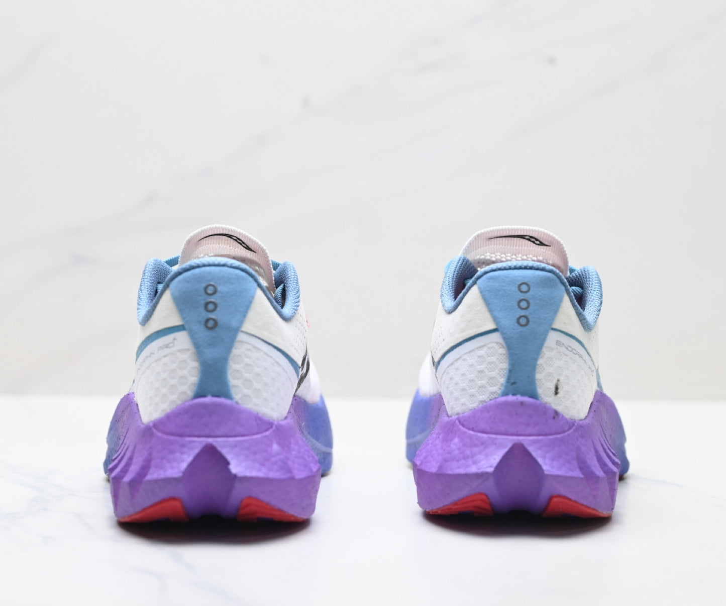 Saucony ENDORPHIN PRO4 White-Purple Running Sneaker