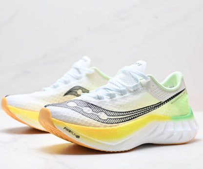 Saucony ENDORPHIN PRO4 White-Yellow Running Sneaker