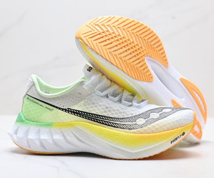 Saucony ENDORPHIN PRO4 White-Yellow Running Sneaker