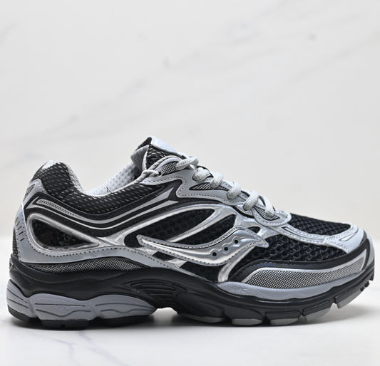 Saucony Pro Grid Omni 9 Black-Silver Men’s Running Sneaker