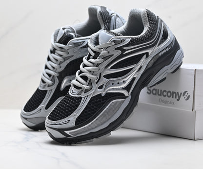 Saucony Pro Grid Omni 9 Black-Silver Men’s Running Sneaker