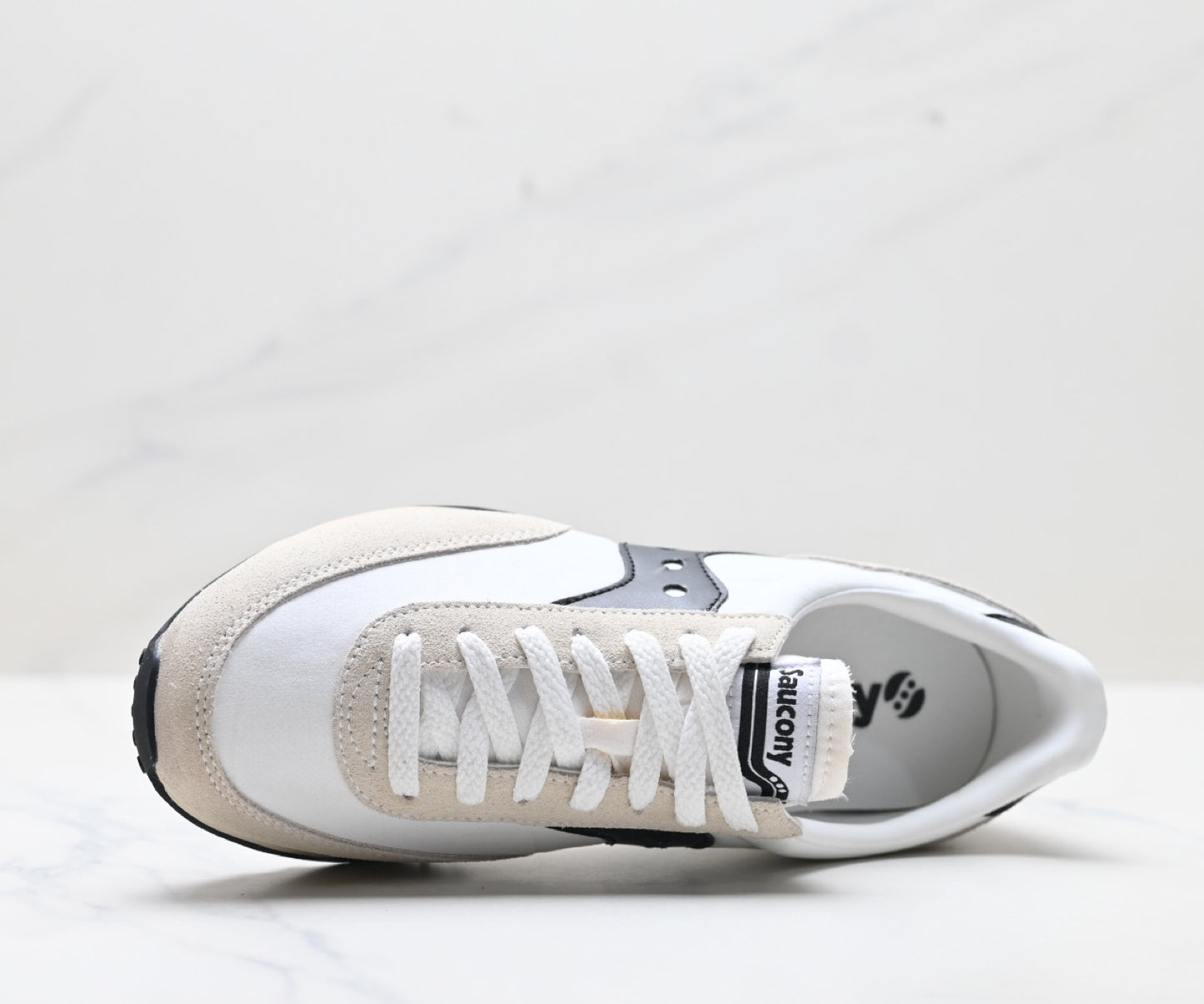 Saucony Trainer 80 White-Black