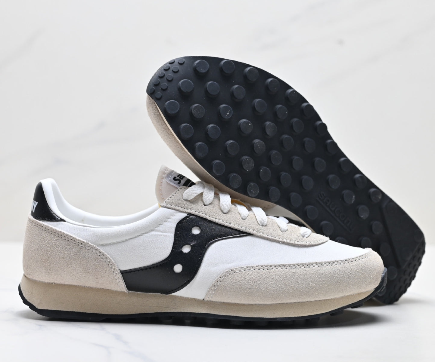 Saucony Trainer 80 White-Black
