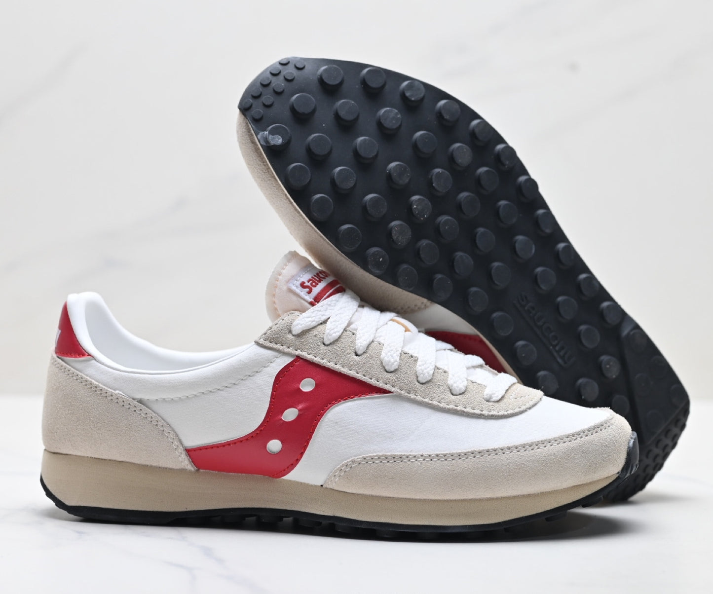 Saucony Trainer 80 White-Red