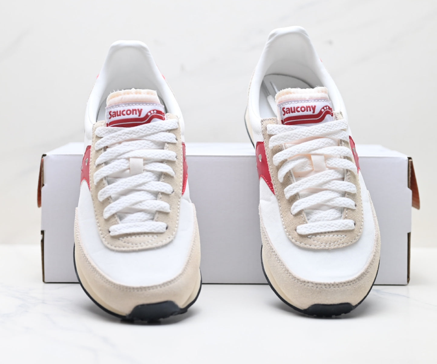 Saucony Trainer 80 White-Red