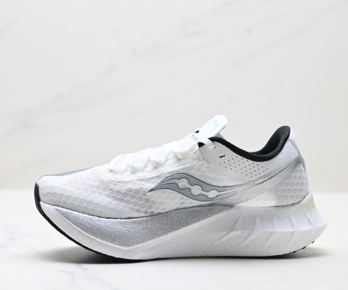 Saucony ENDORPHIN PRO4 White Running Sneaker