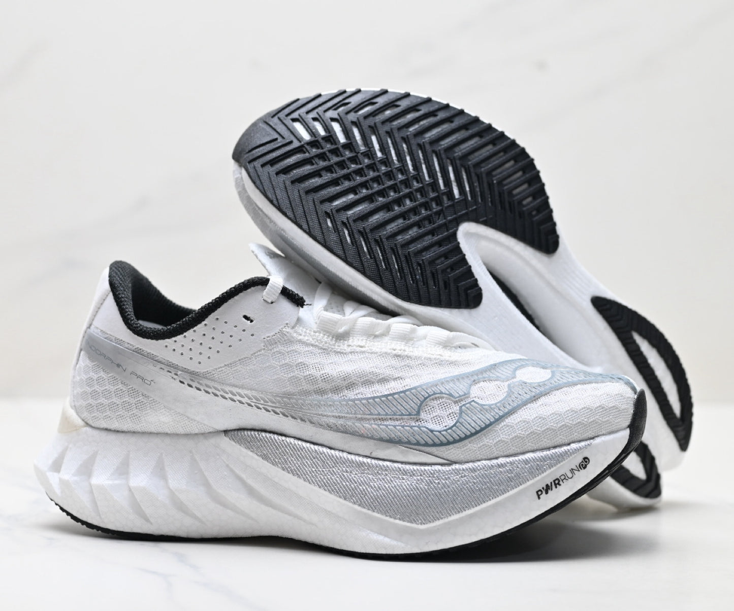 Saucony ENDORPHIN PRO4 White Running Sneaker