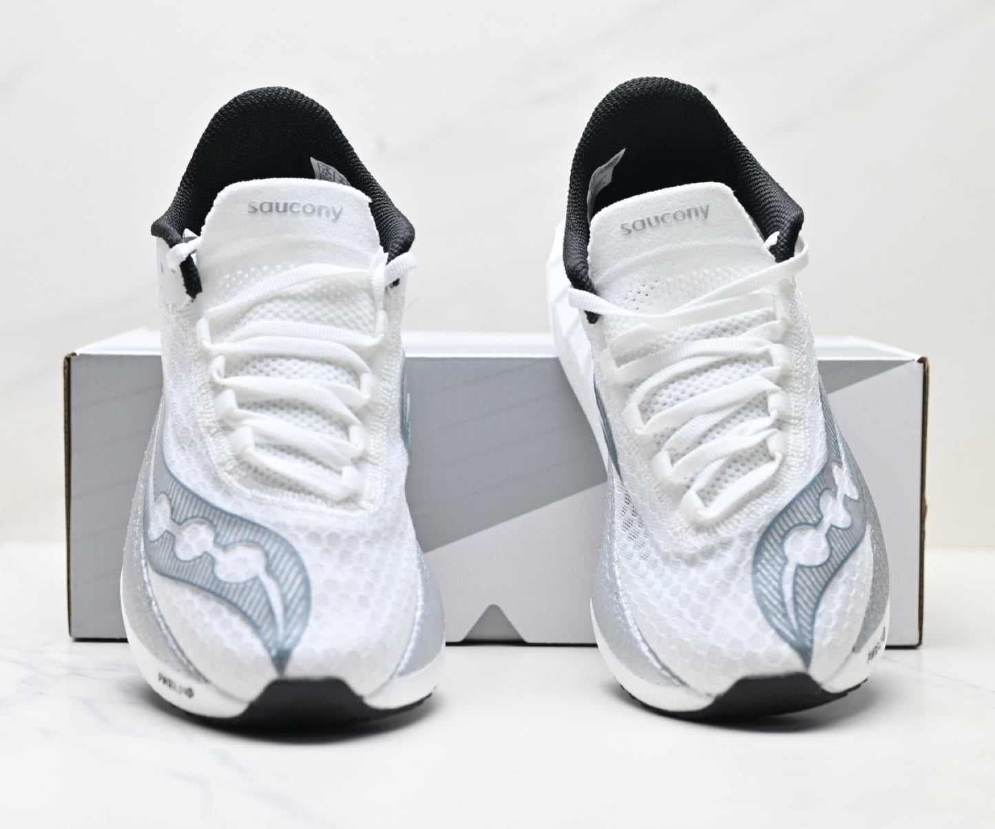 Saucony ENDORPHIN PRO4 White Running Sneaker