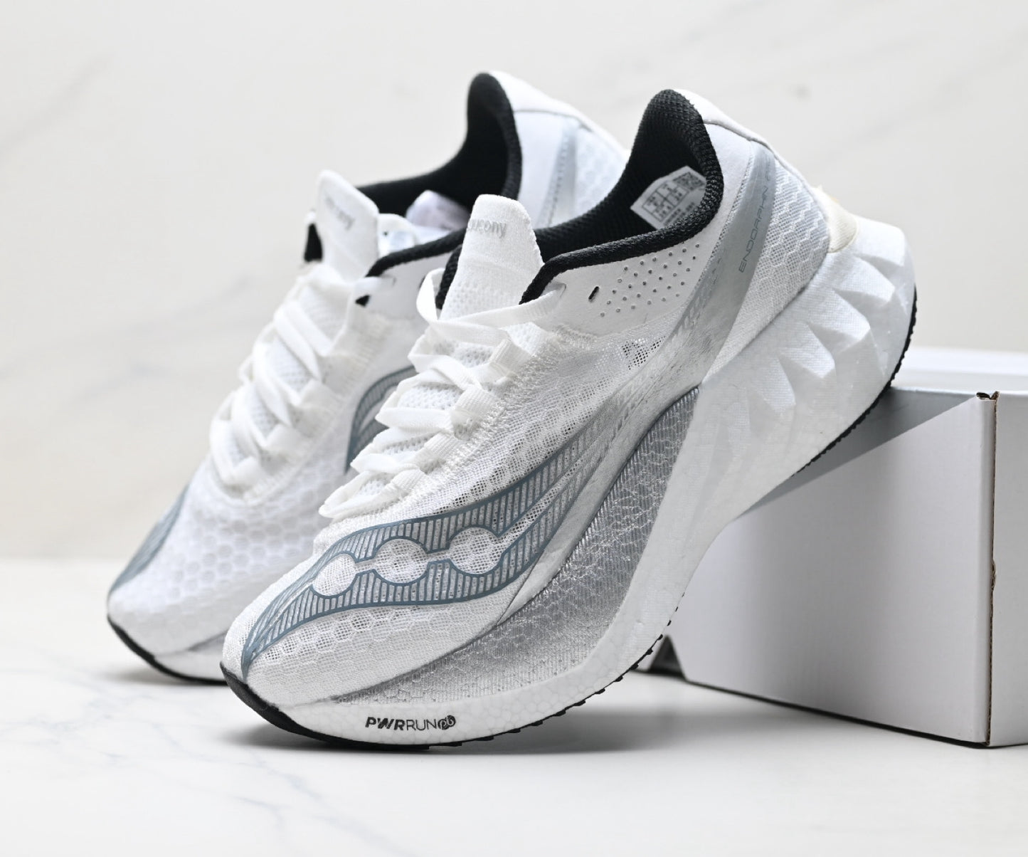 Saucony ENDORPHIN PRO4 White Running Sneaker