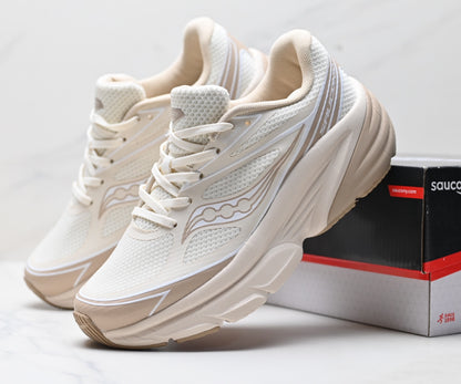 Saucony Guard AMR Beige Lightweight Cushioned Sneaker