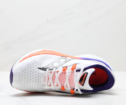 Saucony SPEED 4 White-Purple Running Sneaker