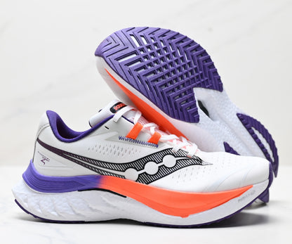 Saucony SPEED 4 White-Purple Running Sneaker