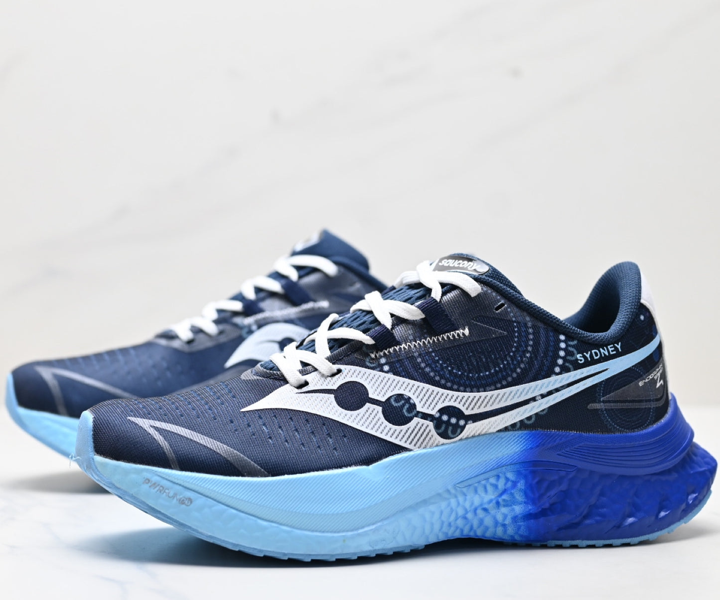 Saucony SPEED 4 Navy Running Sneaker