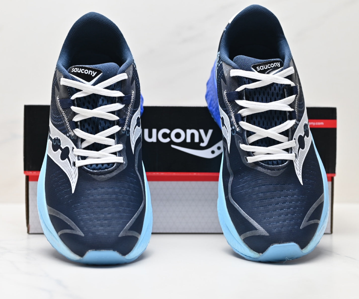 Saucony SPEED 4 Navy Running Sneaker