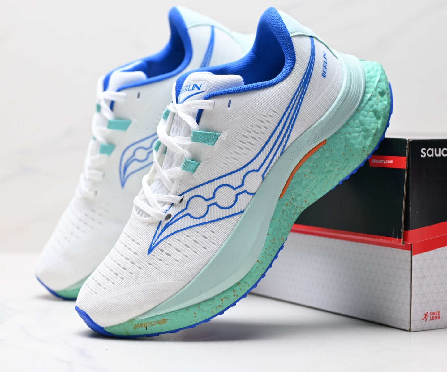 Saucony SPEED 4 White Running Sneaker