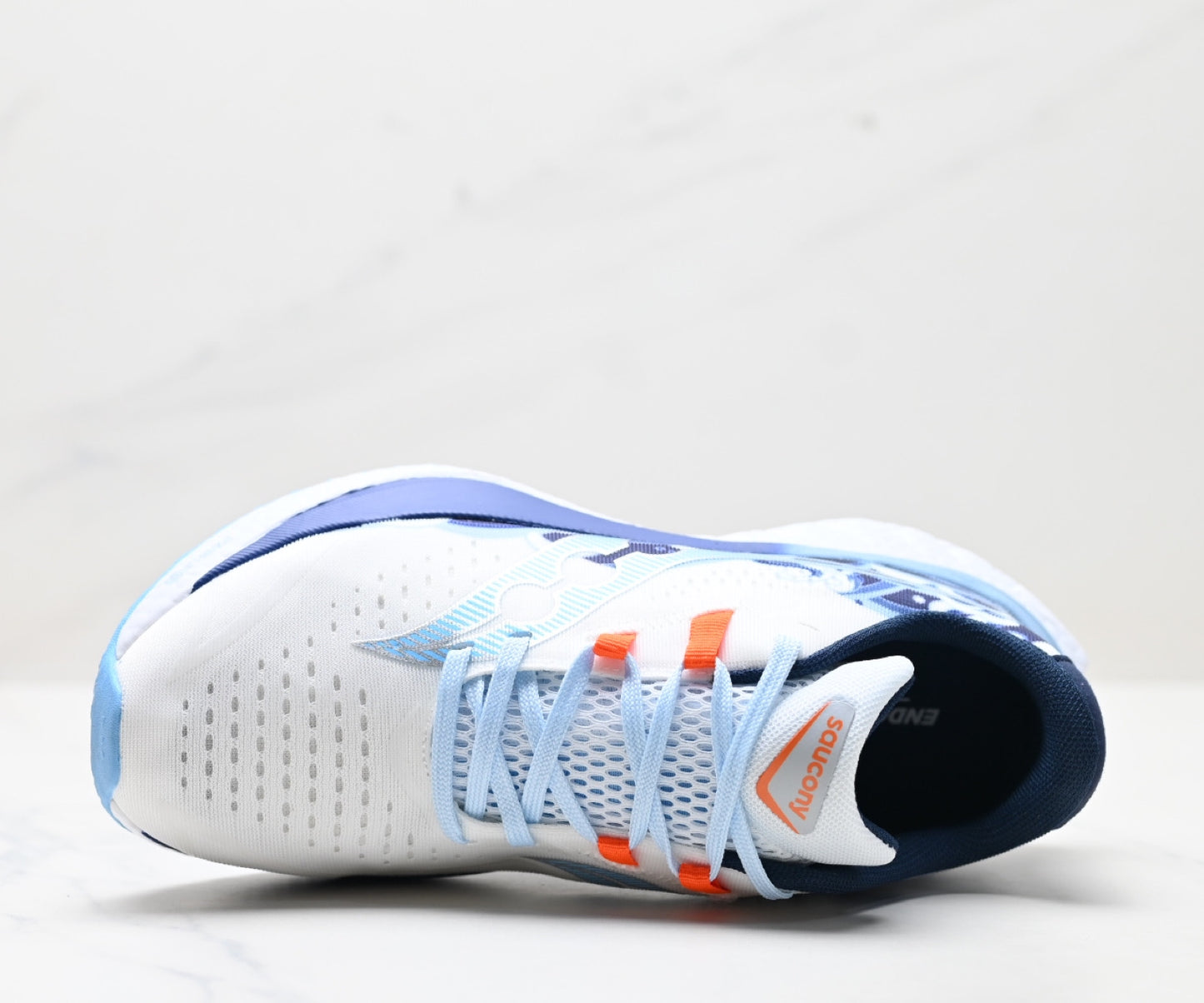 Saucony SPEED 4 White-Blue Running Sneaker