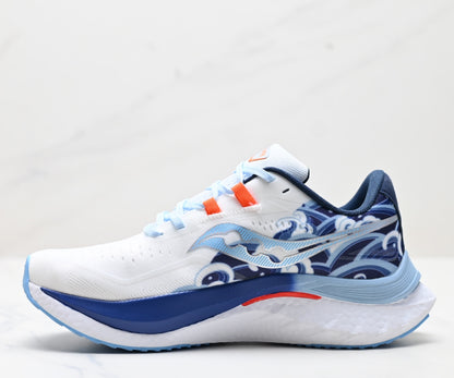 Saucony SPEED 4 White-Blue Running Sneaker