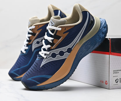 Saucony SPEED 4 Blue Running Sneaker