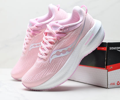 Saucony Triumph 21 Pink Women‘s Running Sneaker